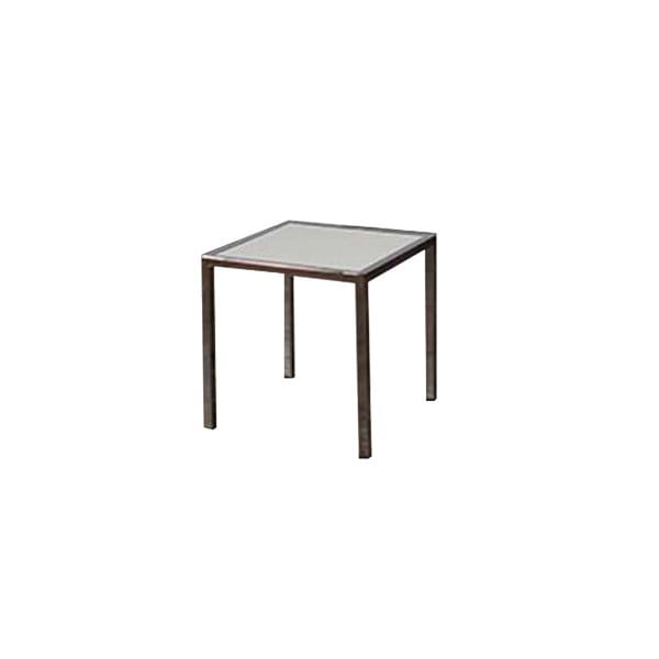 Chrome with Plexiglass End Table